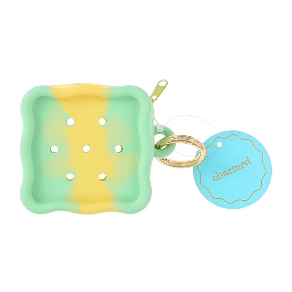 🔥Charmed Mini Purse Keychain Green/Yellow BNWT🔥